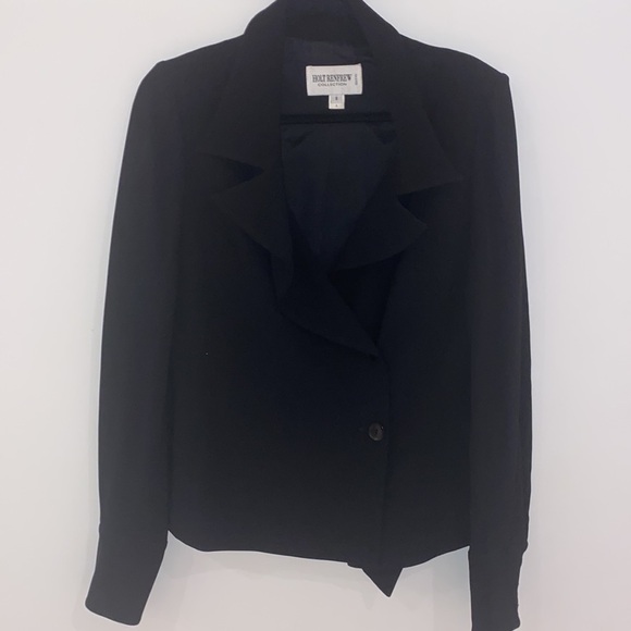 Holt Renfrew Collection buttoned down blazer with belt loops Size 8 - Picture 1 of 13